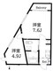 エアータワー大塚 205 間取り図