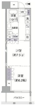 アビティ目黒 216 間取り図