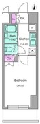 レジディア木場 1207 間取り図