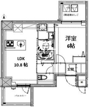 エスレジデンス両国セレア 301 間取り図