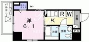 ヒカルサ滝野川 401 間取り図