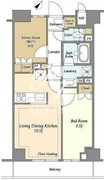 市谷台町坂フロント 103 間取り図 ?>