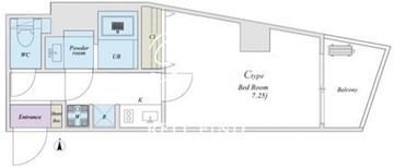 クリアルプレミア大森 403 間取り図