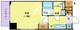 レジディア北品川 707 間取り図
