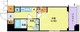 レジディア北品川 702 間取り図