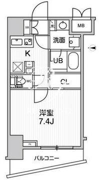 グランド神楽坂 303 間取り図