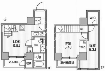 グランド神楽坂 501 間取り図