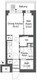 オルサス戸越銀座 219 間取り図
