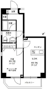 プライムアーバン白山 1101 間取り図