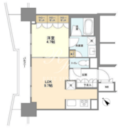 ラサンテ五反田 702 間取り図