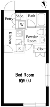 パセオ武蔵小山 403 間取り図