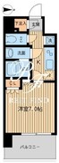 エルシア五反田 502 間取り図