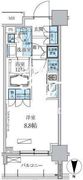 パークアクシス両国馬車通り 503 間取り図