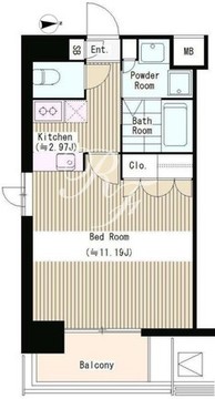 アグリパーク深川 1001 間取り図