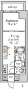グランカーサ大島 709 間取り図