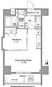 コンフォリア町屋 1002 間取り図