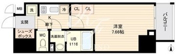 オープンブルーム品川南大井 202 間取り図