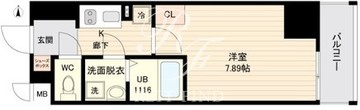 オープンブルーム品川南大井 203 間取り図