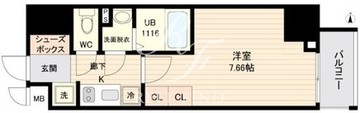 オープンブルーム品川南大井 205 間取り図