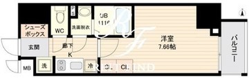 オープンブルーム品川南大井 505 間取り図