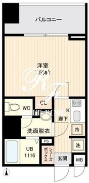 オープンブルーム品川南大井 501 間取り図