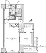 ブリリアイスト文京六義園 209 間取り図