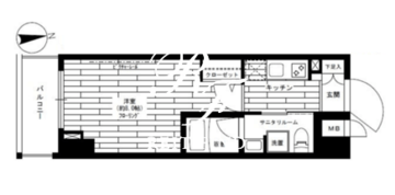 ステージグランデ上野松が谷 902 間取り図