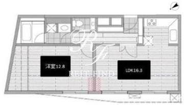 カスタリア西麻布霞町 304 間取り図