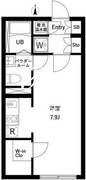 アーバンパーク下北沢 404 間取り図