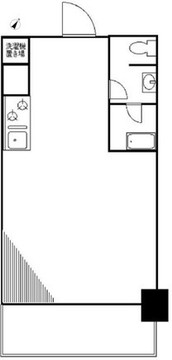 ブリリアタワー浜離宮 1215 間取り図