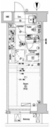 ルミードキューブ菊川プレミアム 305 間取り図