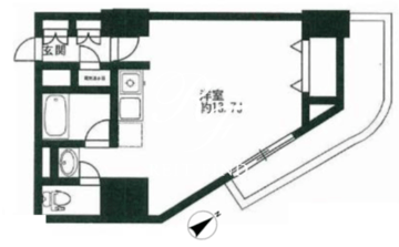 HF駒沢公園レジデンスタワー 2904 間取り図