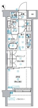 セジョリ押上 101 間取り図