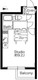 プライマル駒沢大学 303 間取り図