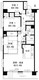 クラッサ目黒かむろ坂 304 間取り図