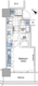 パークハビオ赤坂タワー 1311 間取り図