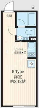 レクス白金台 102 間取り図