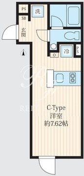 レクス白金台 103 間取り図