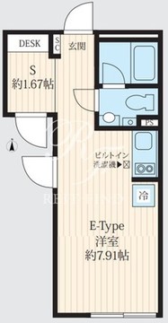 レクス白金台 201 間取り図