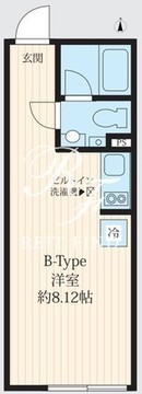 レクス白金台 202 間取り図