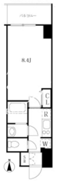 グランパセオ菊川 303 間取り図