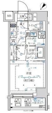 アルテシモリュクス 502 間取り図