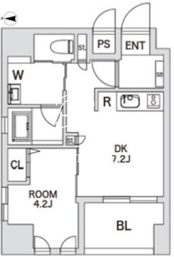 エスペランサ南大塚 501 間取り図