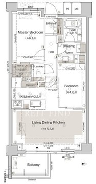 パークホームズ西池袋 307 間取り図