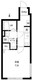 WHARF蒲田west 203 間取り図