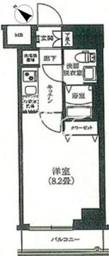 アイルプレミアム東京押上ノース 903 間取り図