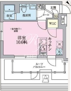 アークマーク東中野 406 間取り図