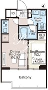 ベルファース大森サウス 1302 間取り図