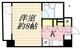 HF八丁堀レジデンス2 706 間取り図