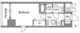HF東新宿レジデンス 401 間取り図